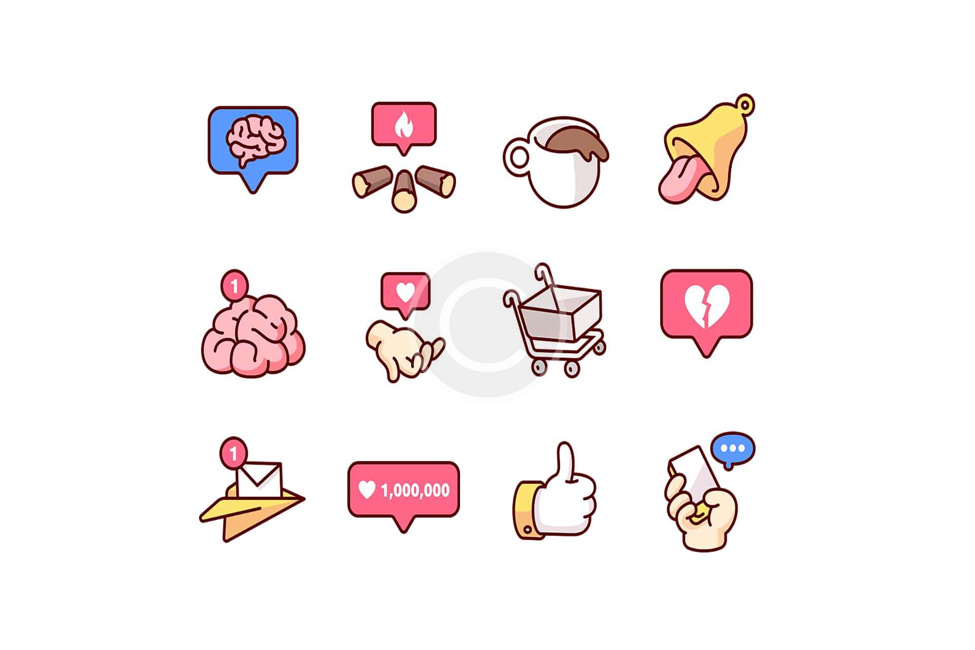 Free colorful vector icons